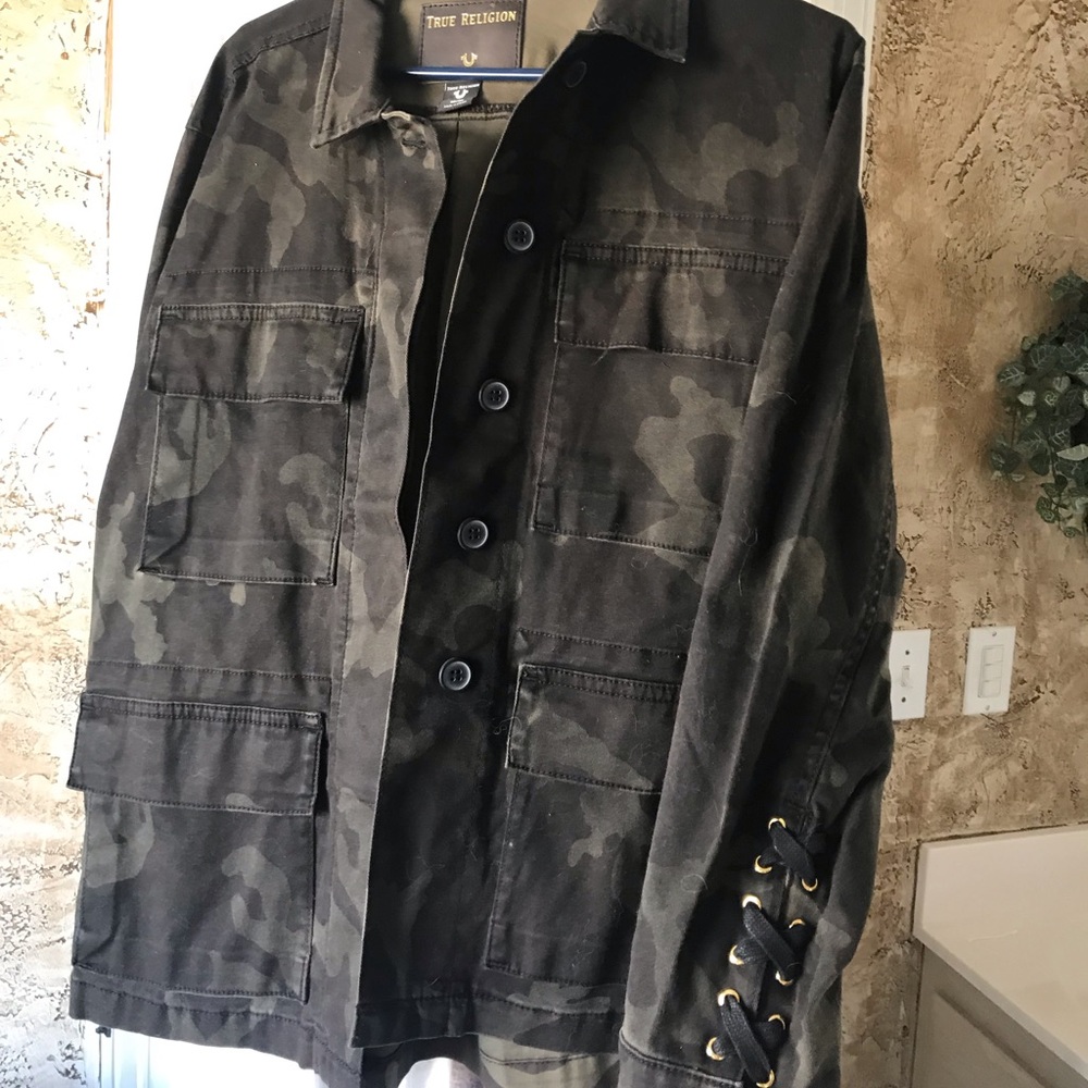 True Religion Camo Jacket